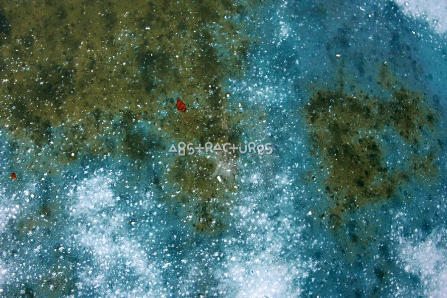 Blue Green Abstract Metal Texture — photographic texture 46 — 04
