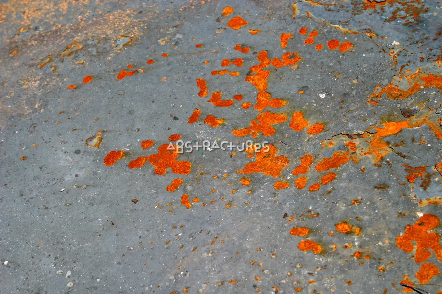 Grey Orange Metal Abstract Texture — photographic texture 13 — 09