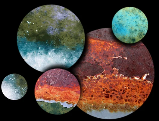 Circular crops from the Texture Collection 46 texture collection