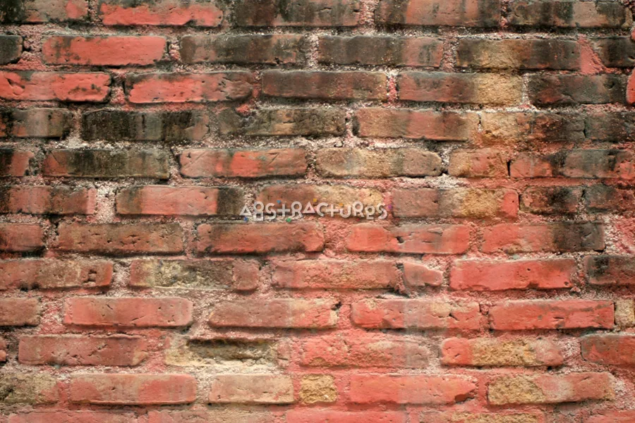 Red Brick Wall Abstract Texture — photographic texture 18 — 35