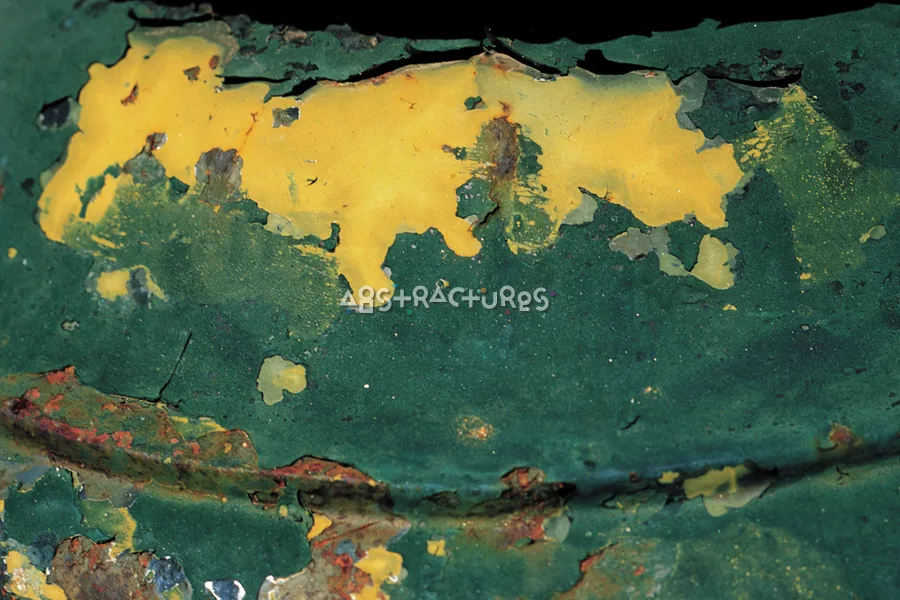 Green Yellow Corroded Metal Texture — photographic texture 01 — 19