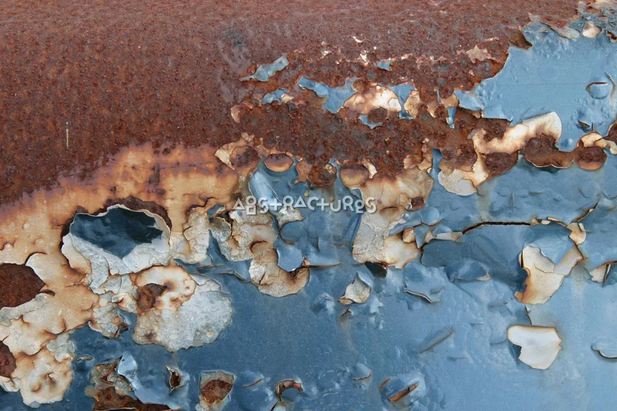 Blue Silver Rusty Abstract Texture — photographic texture 13 — 03