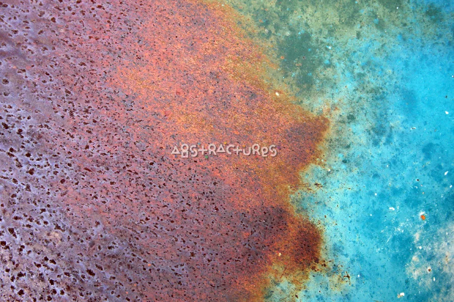 Blue Green Rusty Abstract Texture — photographic texture 46 — 37