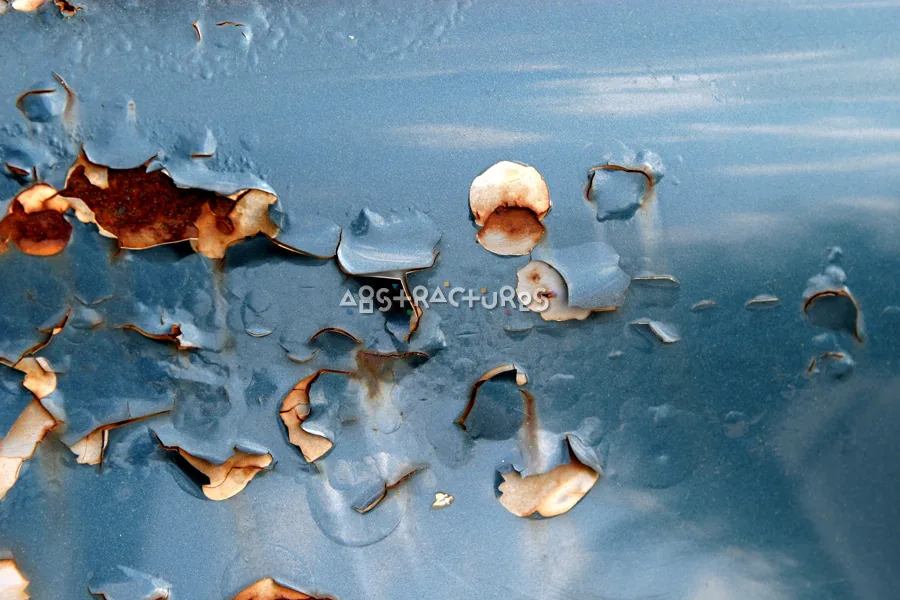 Metallic Blue Corroded Metal Texture — photographic texture 12 — 05