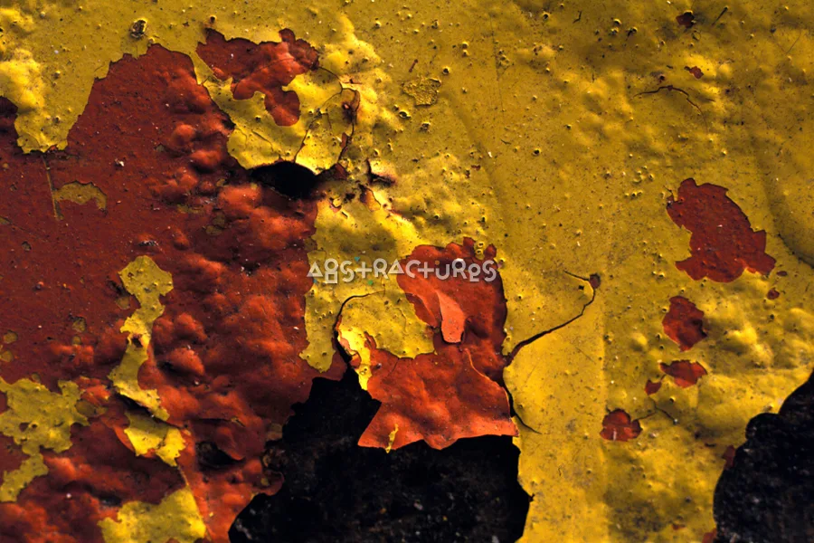 Red Yellow Corroded Metal Texture — photographic texture 07 — 03
