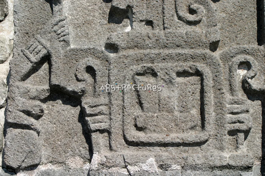 Mayan Aztec Abstract Texture Backgrounds — photographic texture 23 — 07