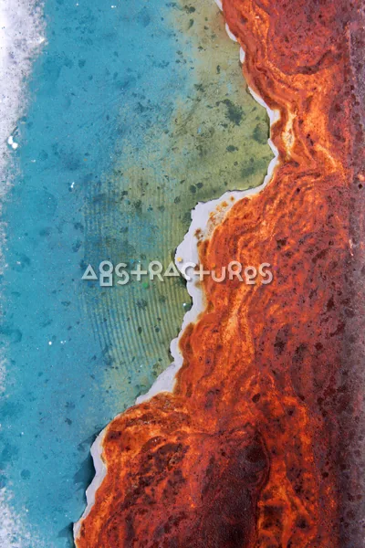 Blue Green Rusty Abstract Texture — photographic texture 46 — 01
