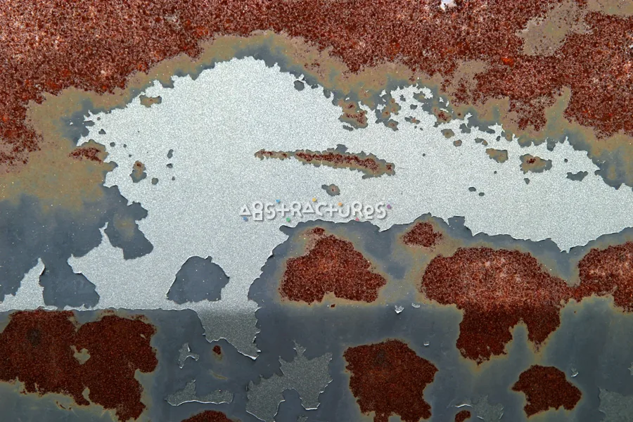 Silver Rusty Abstract Texture Background — photographic texture 14 — 31