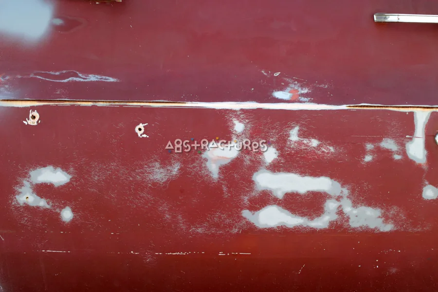 Red White Abstract Metal Texture — photographic texture 11 — 03
