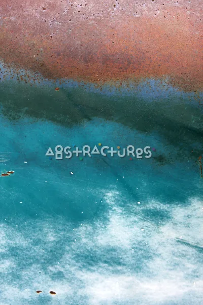 Blue Rusty Abstract Metal Texture — photographic texture 46 — 08