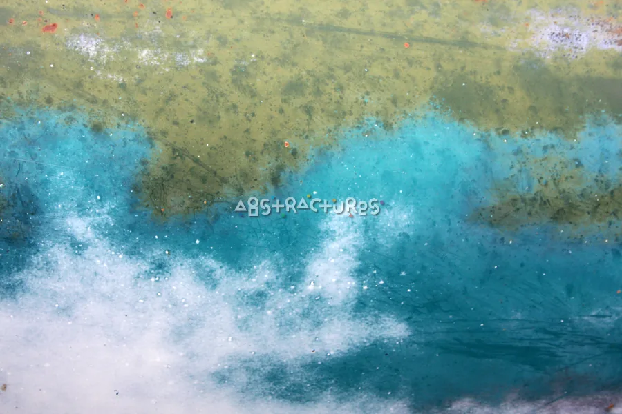 Blue Green Abstract Metal Texture — photographic texture 46 — 25