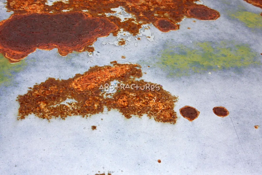White Rusty Abstract Metal Texture — photographic texture 46 — 18