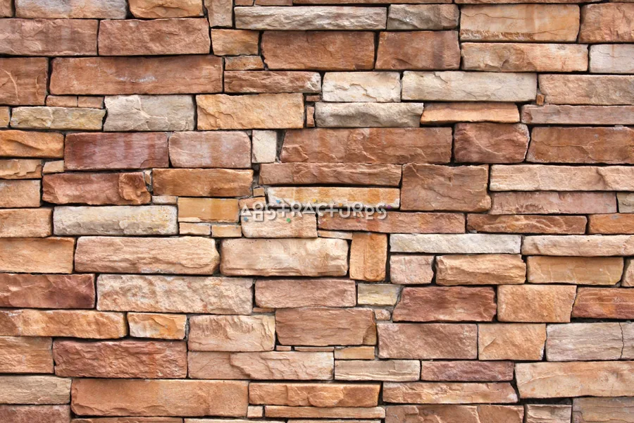 Stone Brick Wall Abstract Texture — photographic texture 38 — 25