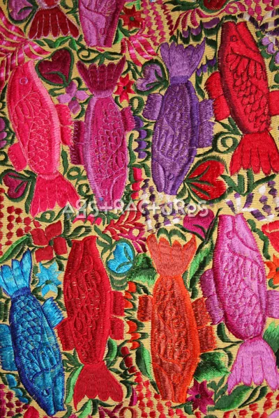 Colorful Fabric Textures Oaxaca Mexico — photographic texture 25 — 35