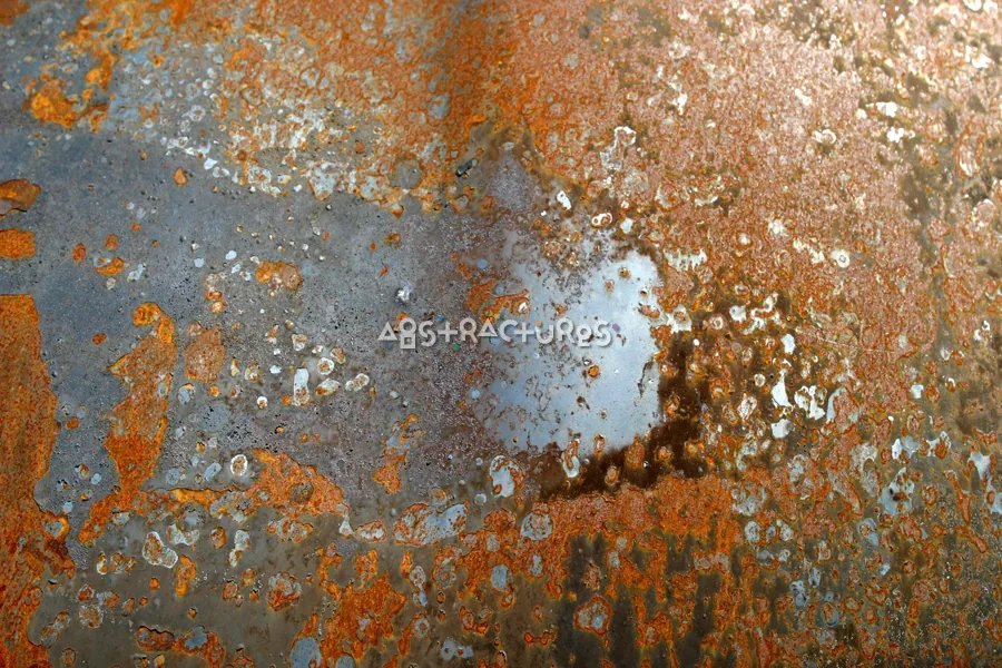 Blue Rusty Metal Abstract Texture — photographic texture 13 — 26