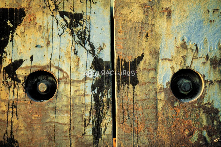 Blue Cement Screws Metal Texture — photographic texture 03 — 15