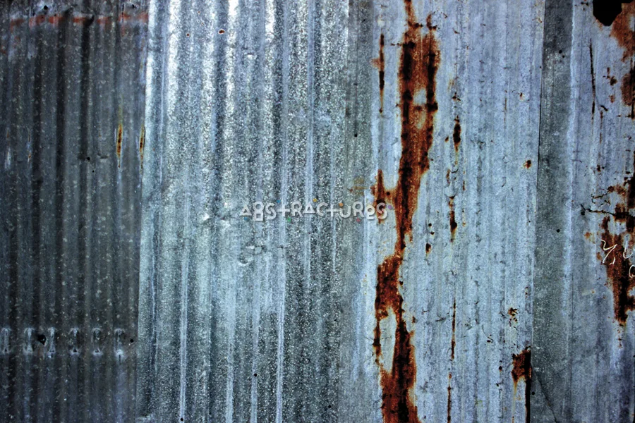 Corrigated Aluminum Siding Texture Image — photographic texture 04 — 35