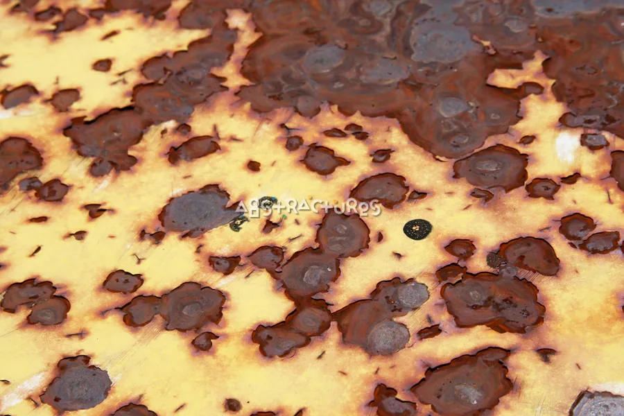Yellow Rust Colored Metal Texture — photographic texture 30 — 18