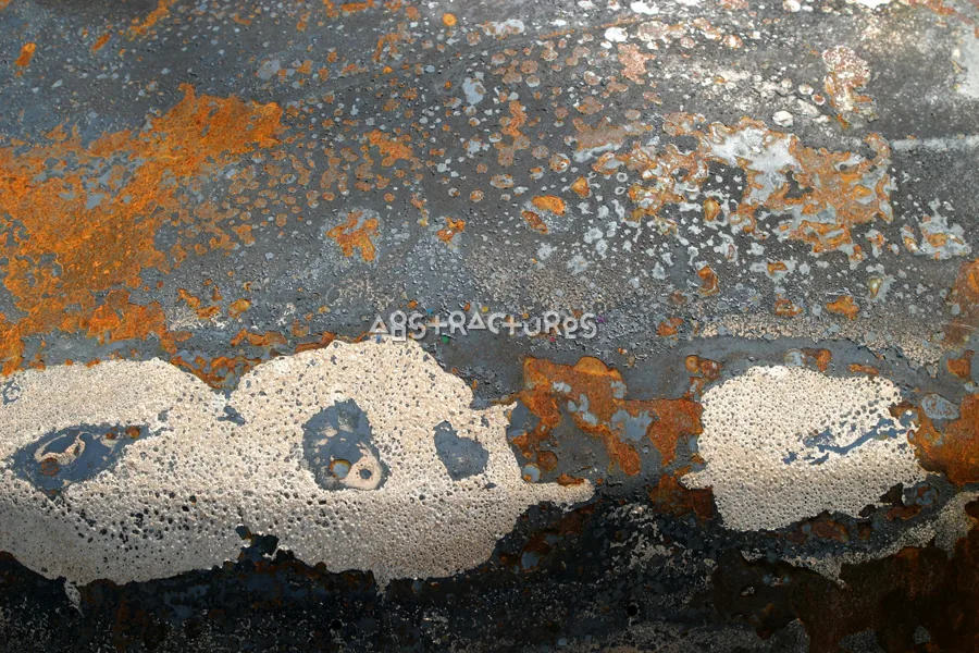 Blue Rust White Abstract Texture — photographic texture 13 — 04