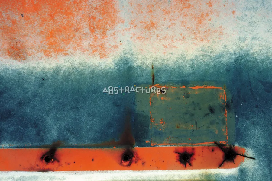 Orange Blue Metal Texture Background — photographic texture 03 — 23