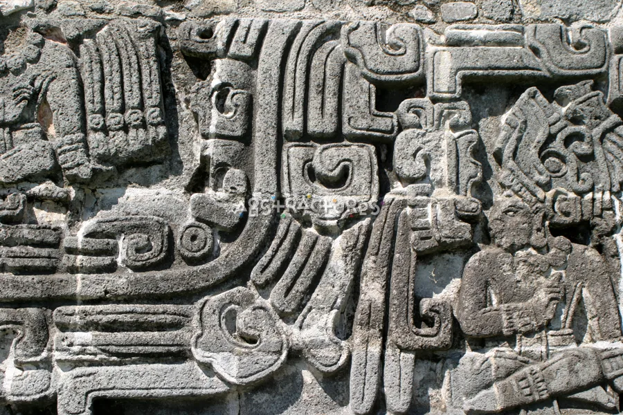 Mayan Aztec Abstract Texture Backgrounds — photographic texture 22 — 19