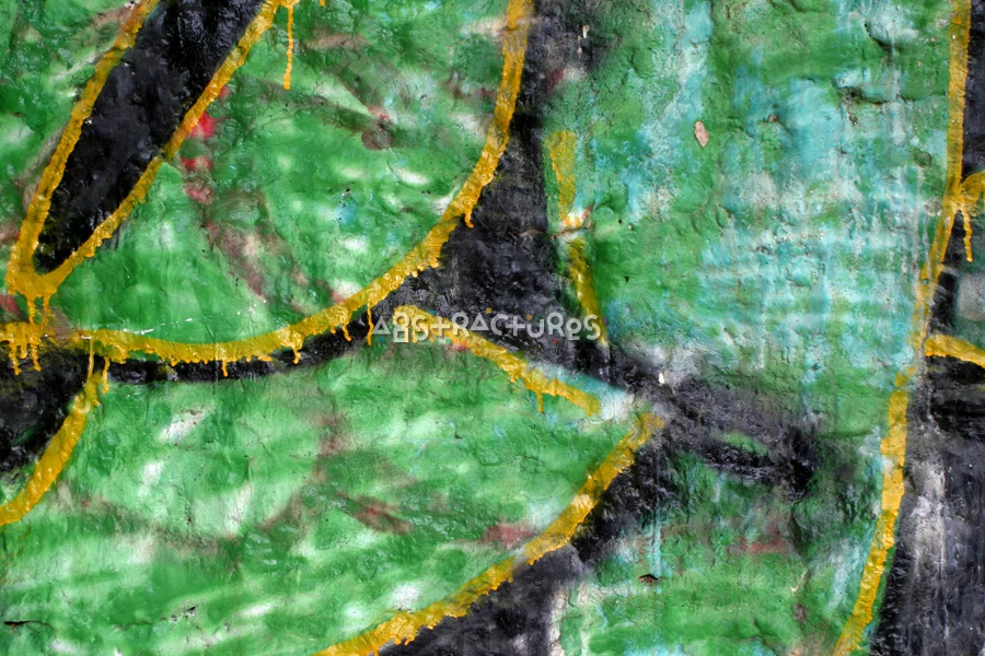 Painted Green Graffiti Abstract Texture — photographic texture 08 — 21