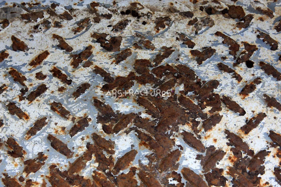 Rusty White Silver Metal Texture — photographic texture 33 — 12