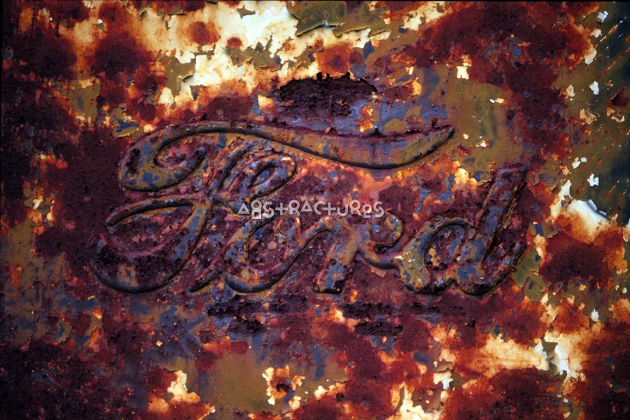 Ford Logo Multicolored Metal Texture — photographic texture 09 — 01