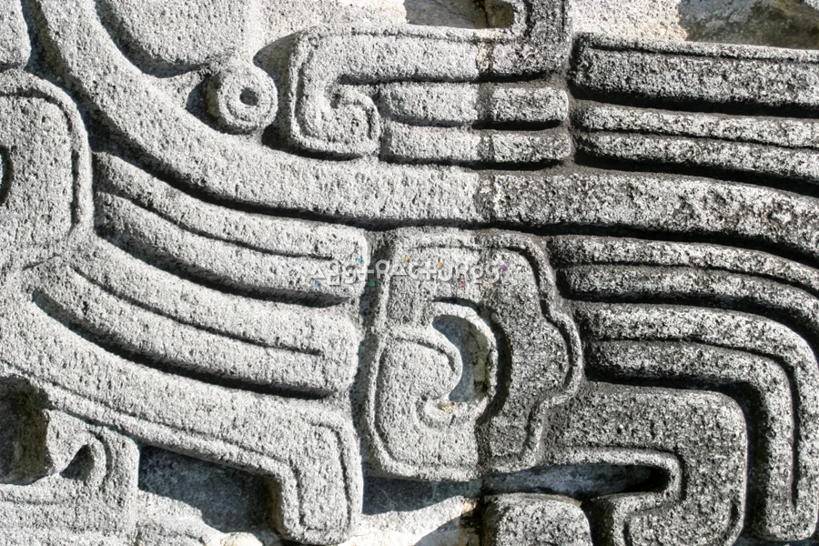 Mayan Aztec Abstract Texture Backgrounds — photographic texture 22 — 24