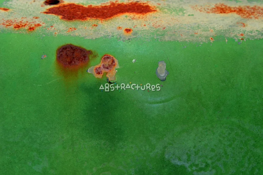 Green Rusty Metal Abstract Texture — photographic texture 12 — 03