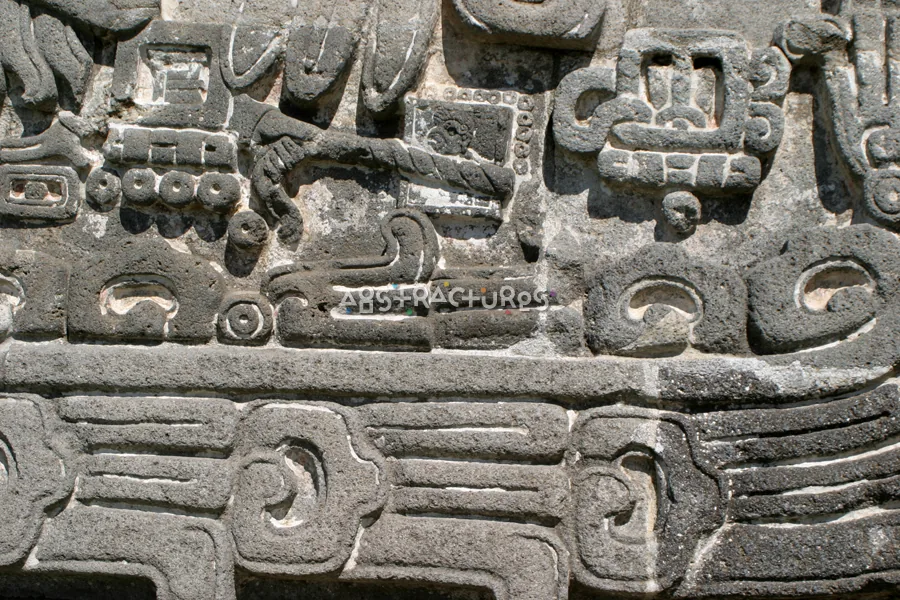 Mayan Aztec Abstract Texture Backgrounds — photographic texture 23 — 24
