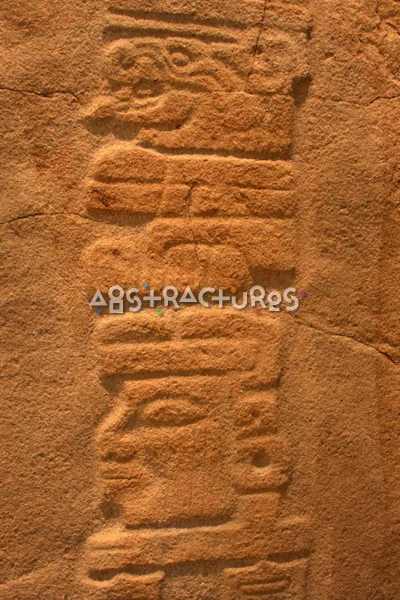 Mayan Stone Carved Abstract Texture — photographic texture 45 — 15