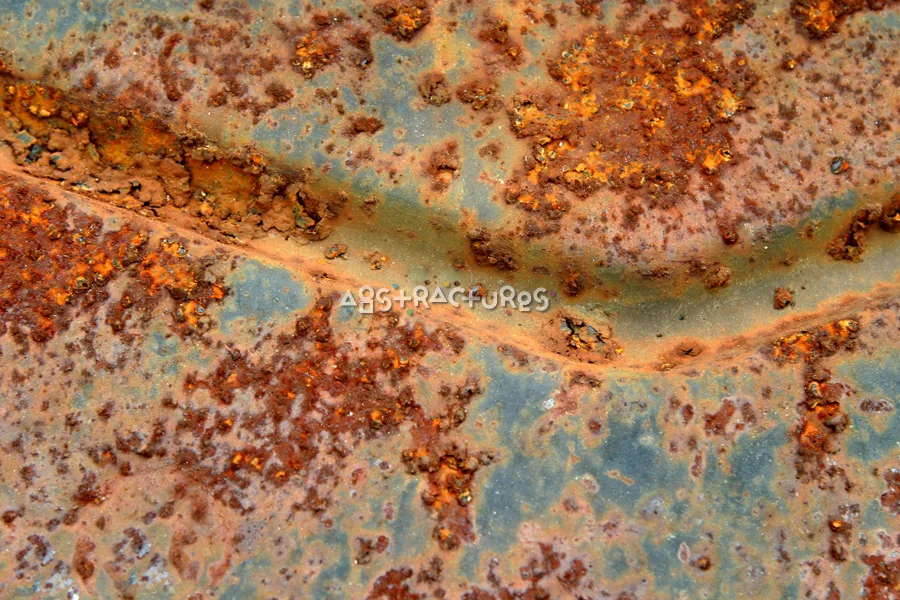 Corroded Rusty Metal Abstract Texture — photographic texture 14 — 08