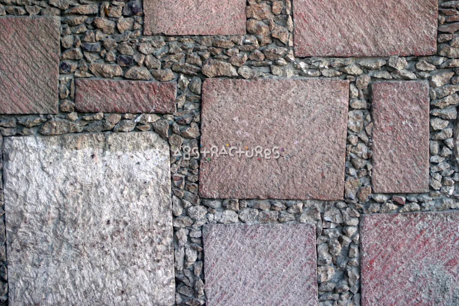 Pink Granite Brick Wall Texture — photographic texture 18 — 04