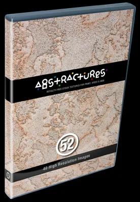 Cover artwork for Stucco & Plaster textures, Volume 52
