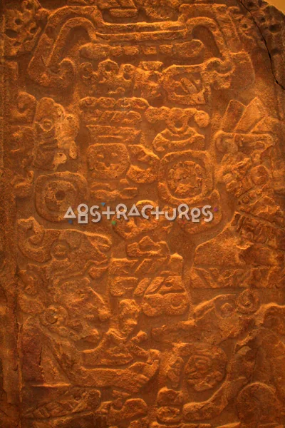 Mayan Stone Carved Abstract Texture — photographic texture 45 — 01