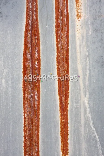 Striped Silver Rusty Abstract Texture — photographic texture 31 — 17