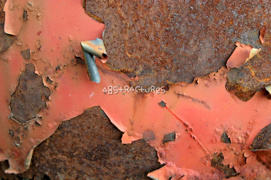 Chipped Red Paint Abstract Texture — photographic texture 12 — 14