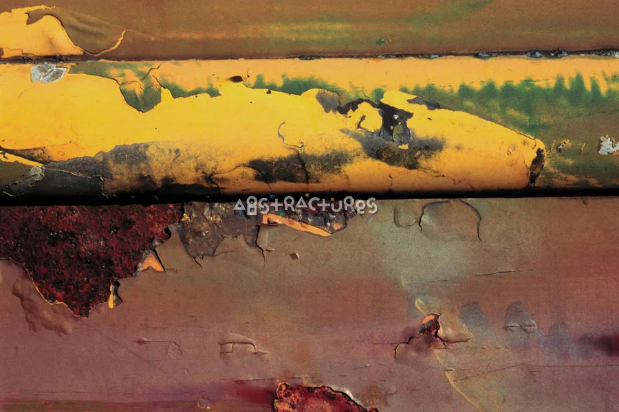 Yellow Brown Rusted Metal Texture — photographic texture 01 — 11