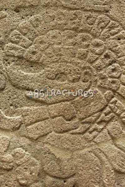Mayan Stone Carved Abstract Texture — photographic texture 45 — 39