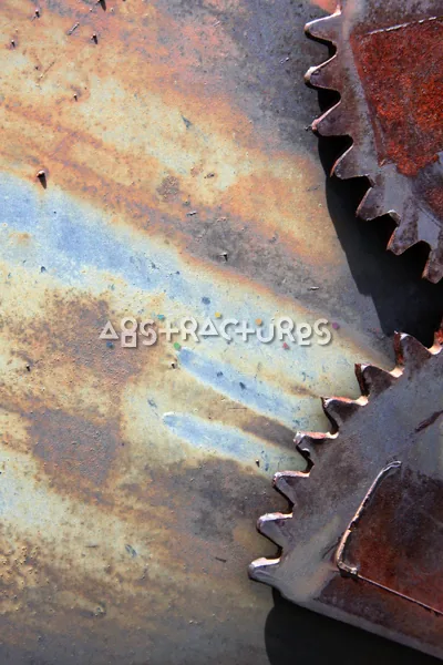Metal Gears Abstract Texture Background — photographic texture 51 — 01