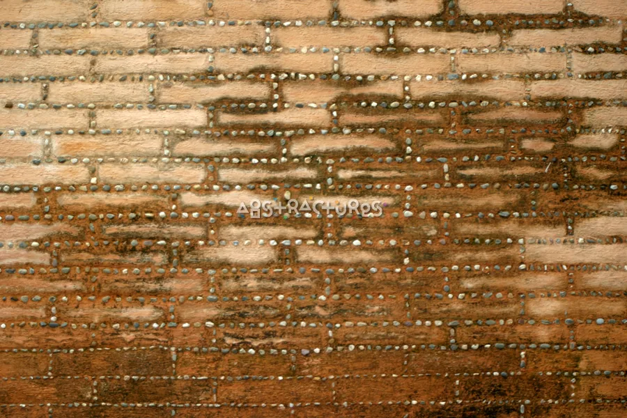 Brown Brick Wall Abstract Texture — photographic texture 18 — 05