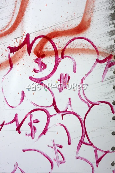 Red Graffiti Abstract Metal Texture — photographic texture 50 — 32