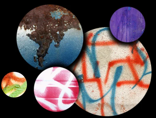 Circular crops from the Texture Collection 10 texture collection