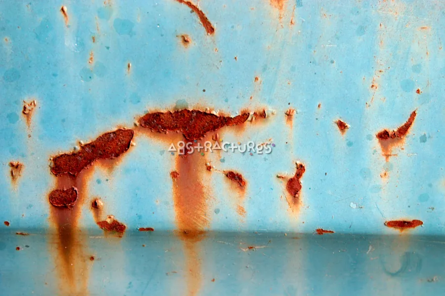 Light Blue Rusty Metal Texture — photographic texture 12 — 11