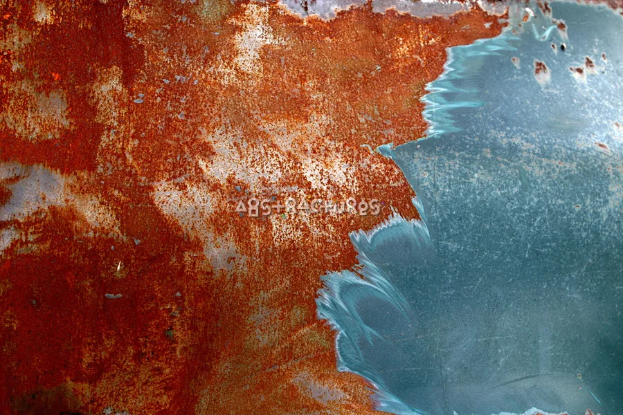 Blue Paint Rusty Abstract Texture — photographic texture 12 — 21