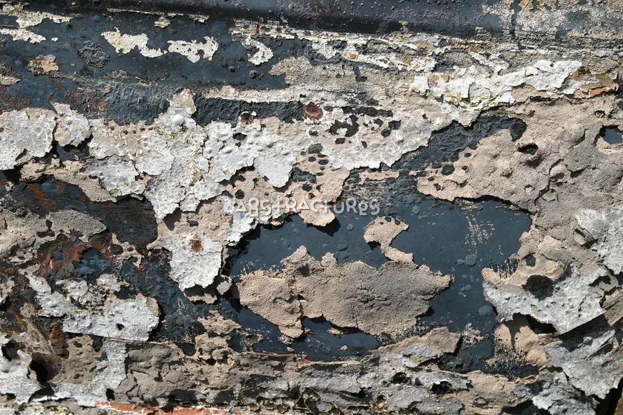 Blue White Metal Abstract Texture — photographic texture 13 — 06