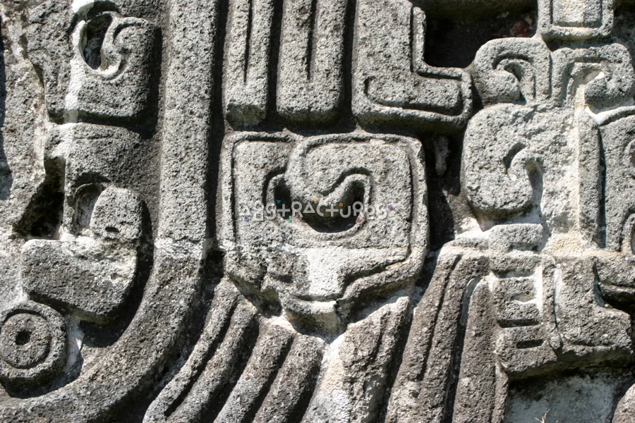 Mayan Aztec Abstract Texture Backgrounds — photographic texture 23 — 02