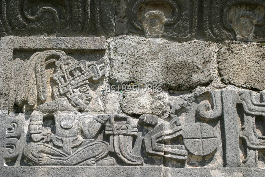 Mayan Aztec Abstract Texture Backgrounds — photographic texture 24 — 31