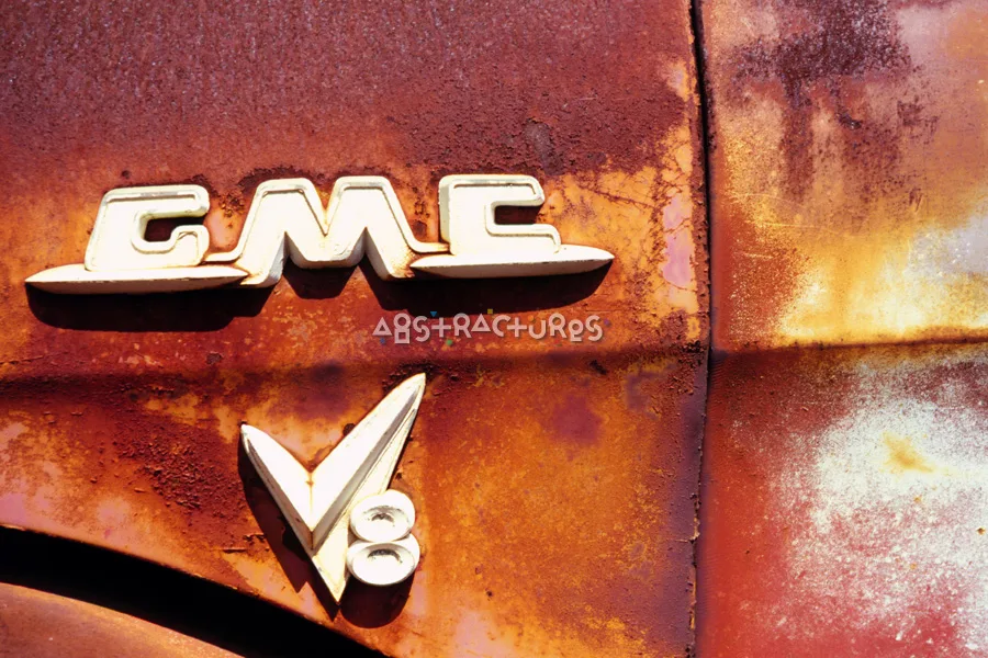 GMC V8 Truck Metal Texture — photographic texture 06 — 03
